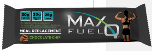 FuelQ bar — 30g protein, 20g fat, 25g fiber